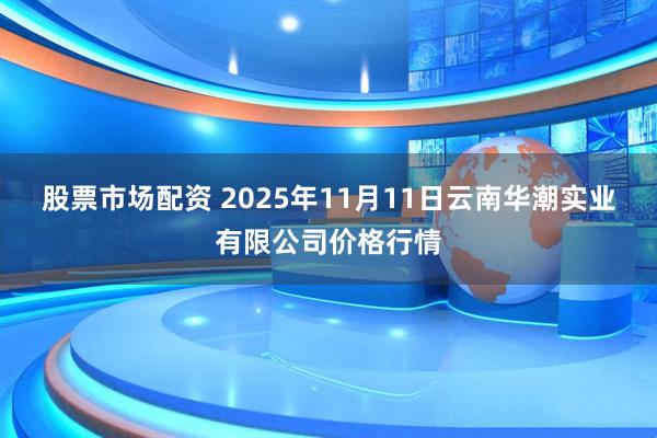 股票市场配资 2025年11月11日云南华潮实业有限公司价格行情